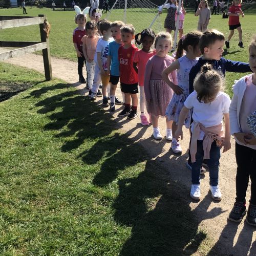 We had the Easter fun run today and were fabulous!